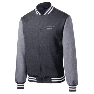 JB204<br>Fleece Letterman Jacket