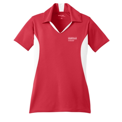 JB212<br>Ladies Side Blocked Sport Wick Polo